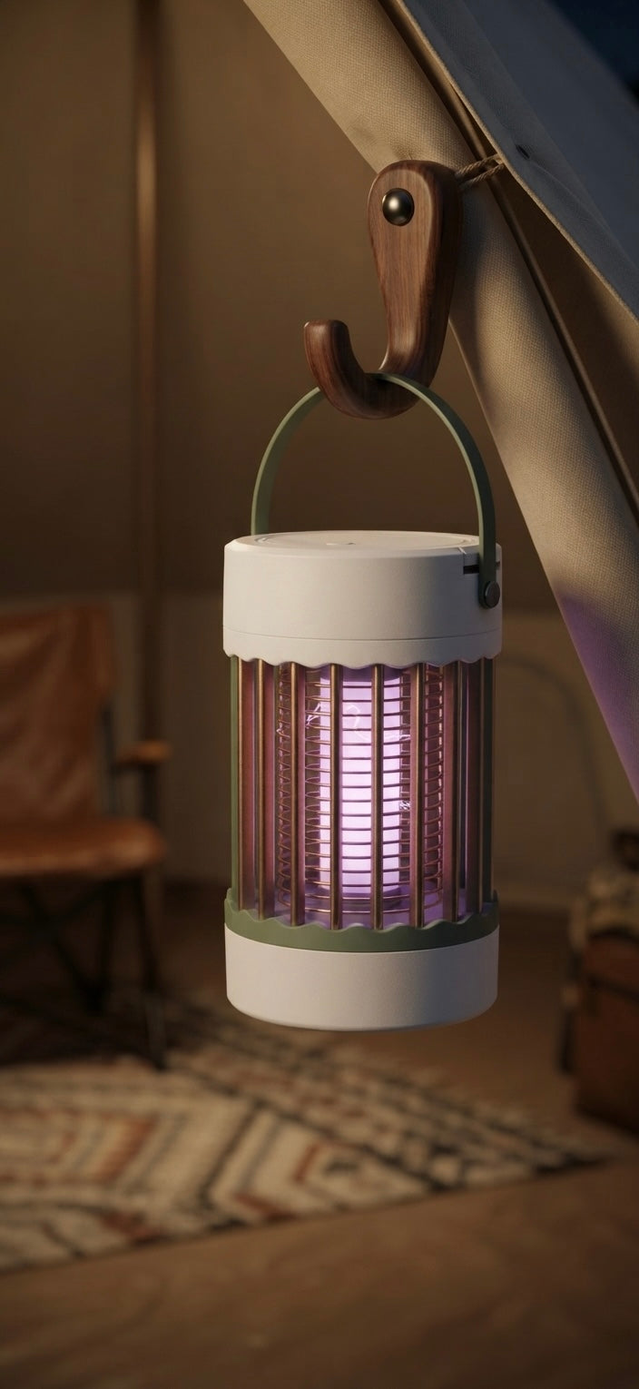 Lampada Anti-Zanzare Portatile da Campeggio