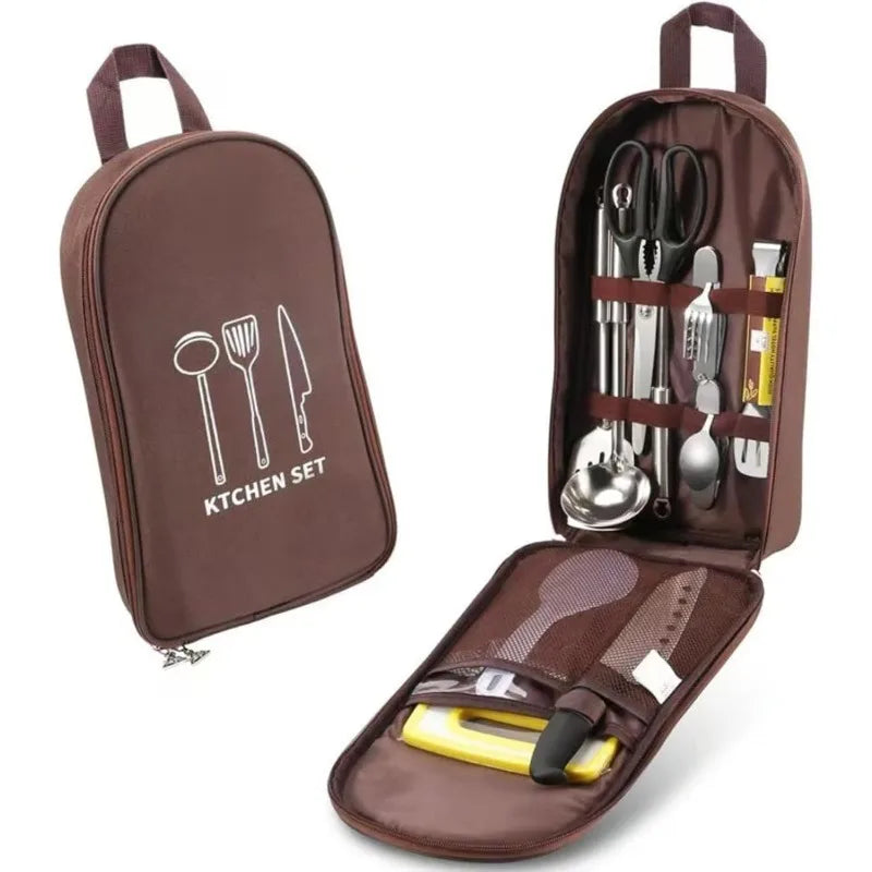 Set da Cucina Completo per Campeggio e Outdoor